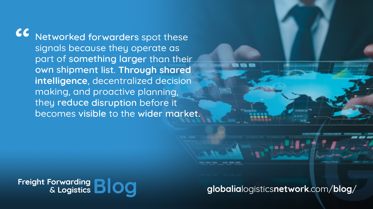 Freight Forwarders Networks: Seeing Bottlenecks Before Disruption