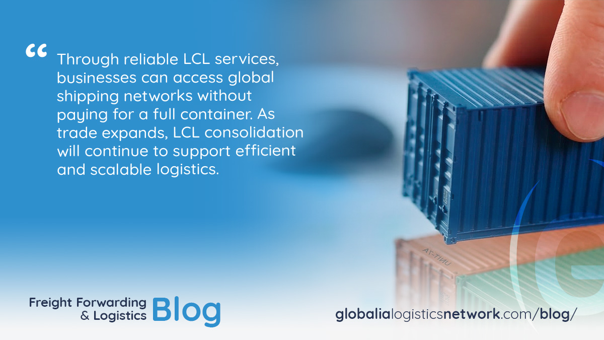 LCL Consolidation in Freight Forwarding