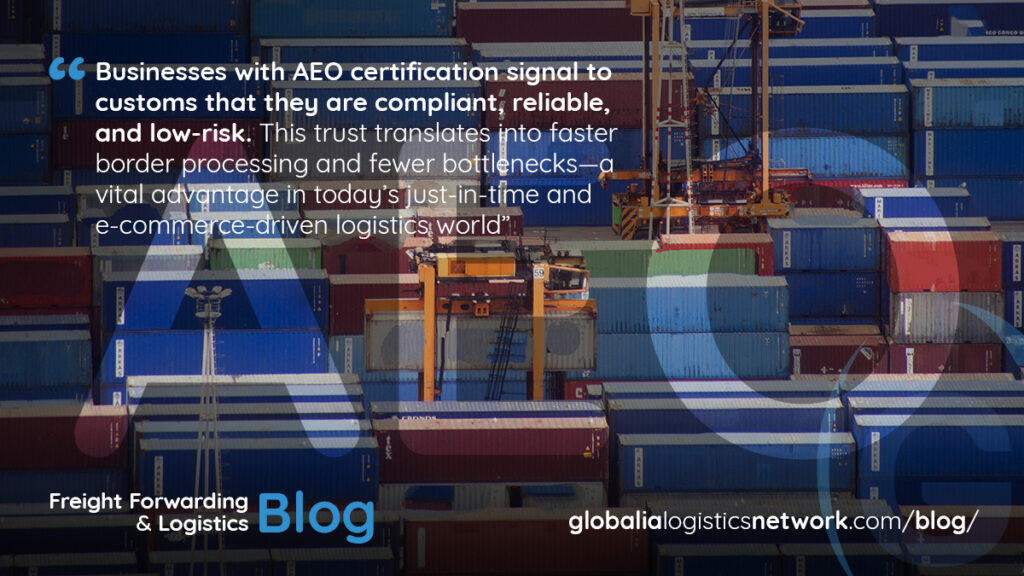 Importance of AEO for independent freight forwarders