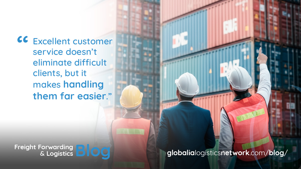 customer service in logistics