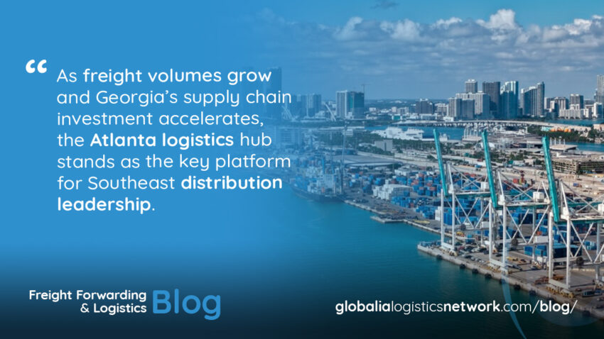 Atlanta Logistics Hub's Importance for Freight Forwarders