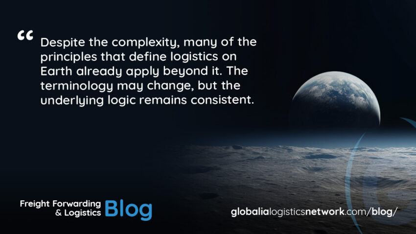 From Earth to the Moon: The Future of Space Logistics